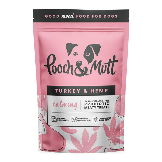Pooch & Mutt Calming Probiotic Meaty Dog Treats 120g