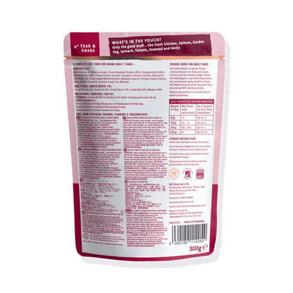 Barking Heads Golden Years Senior Wet Dog Food 300g