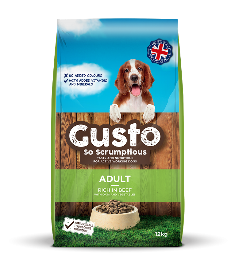 Gusto Adult Dry Dog Food 12kg