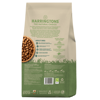 Harringtons Rich in Beef & Rice Adult Dry Dog Food 1.7kg
