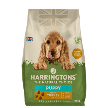 Harringtons Rich in Turkey & Rice Dry Puppy Food 10kg