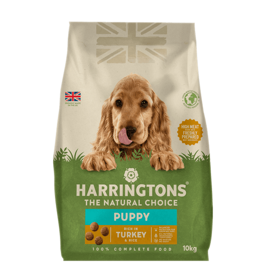 Harringtons Rich in Turkey & Rice Dry Puppy Food 10kg