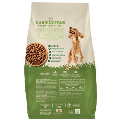 Harringtons Rich in Salmon & Rice Adult Dry Dog Food 12kg