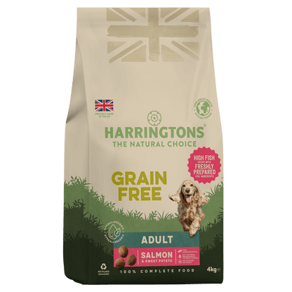 Harringtons Grain Free Salmon & Sweet Potato Adult Dry Dog Food
