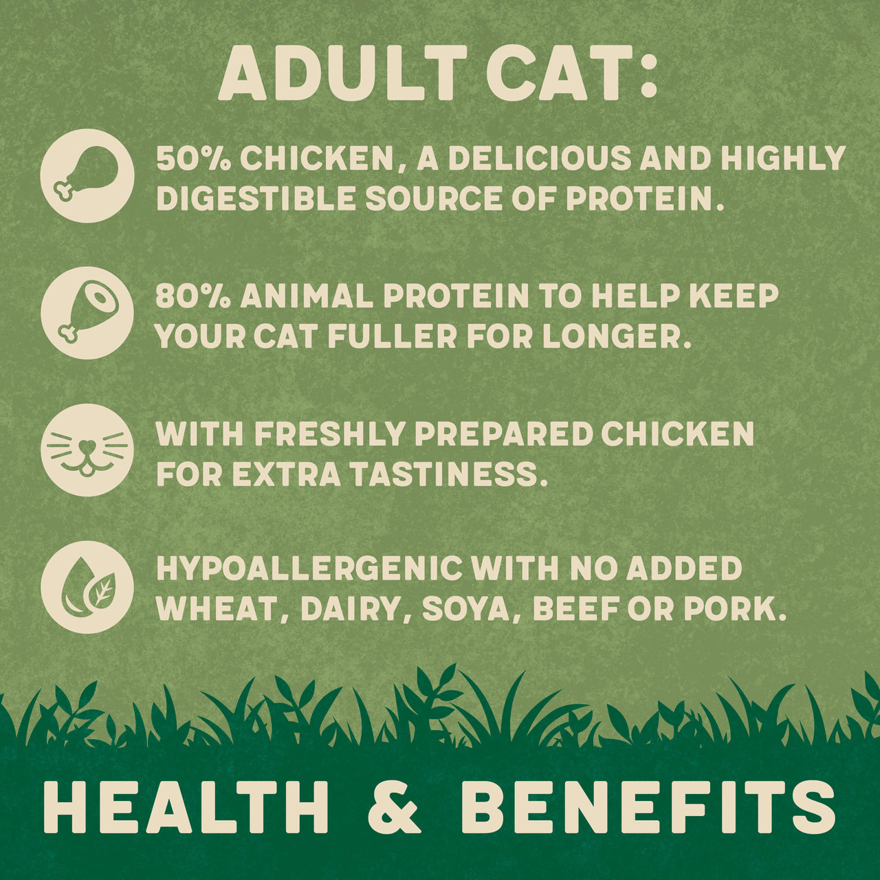Harringtons Complete Adult Chicken Dry Cat Food 2kg