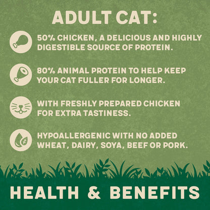 Harringtons Complete Adult Chicken Dry Cat Food 2kg
