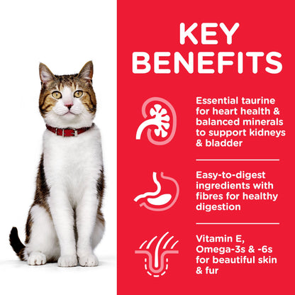 [Clearance Sale] Hill's Science Plan Mature Adult 7+ with Tuna Dry Cat Food 1.5kg