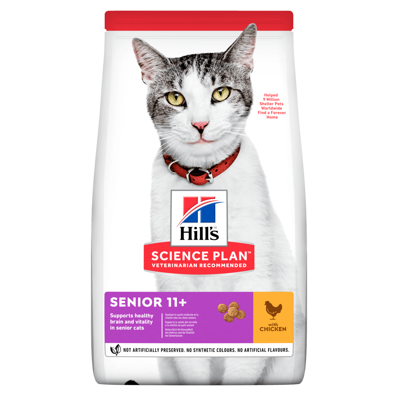 Hill's Science Plan Senior 11+ with Chicken Dry Cat Food