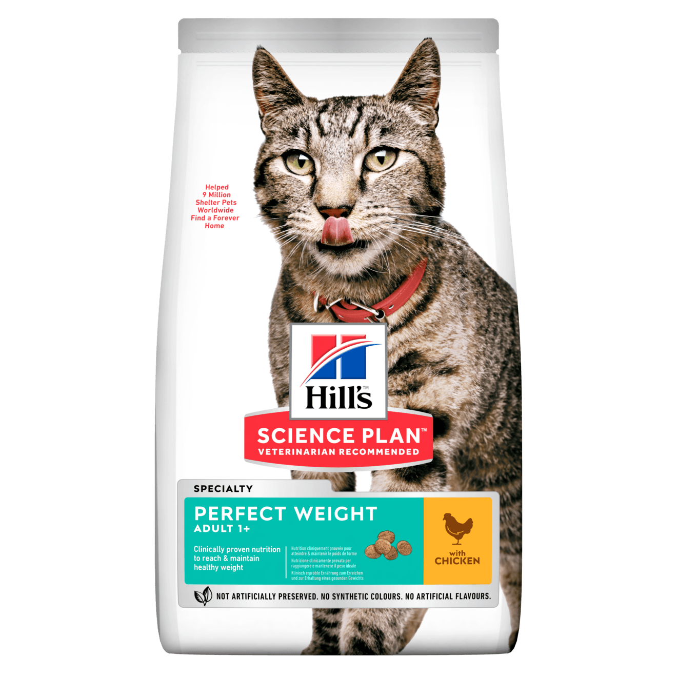 Hill's Science Plan Adult Perfect Weight with Chicken Dry Cat Food