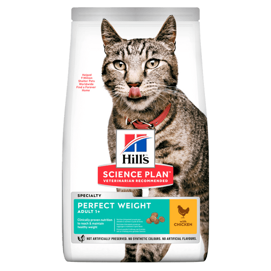 Hill's Science Plan Adult Perfect Weight with Chicken Dry Cat Food