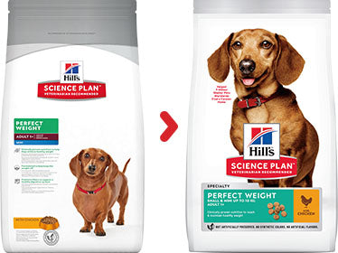 Hill's Science Plan Adult Perfect Weight Mini Dry Dog Food 1.5kg