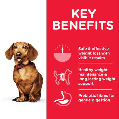 Hill's Science Plan Adult Perfect Weight Mini Dry Dog Food 1.5kg