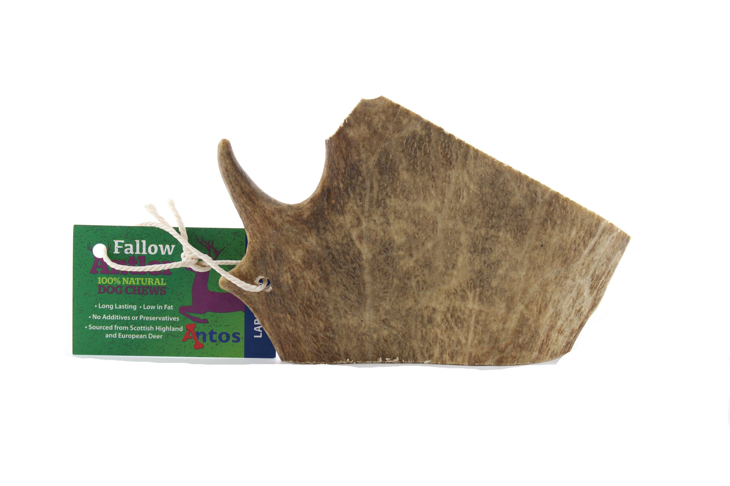 Antos Antler Fallow Dog Chew Large min 150g