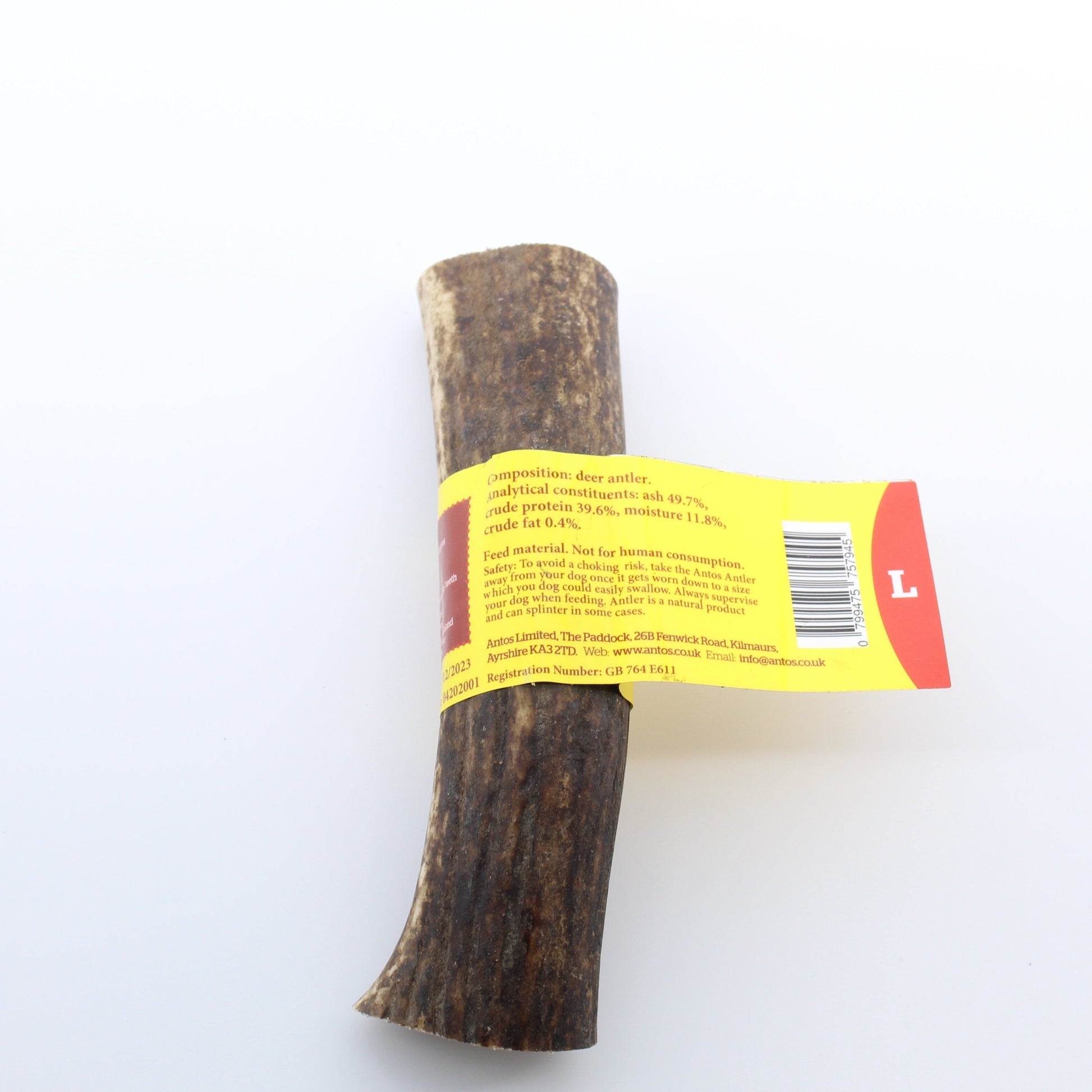 Antos Antler Natural Dog Chew Large 150 - 220g -1