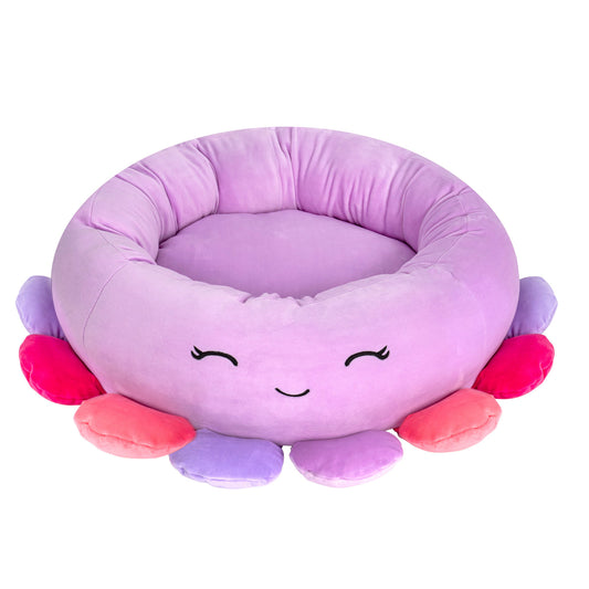 Jazwares Squishmallows Beula The Octopus Pet Bed Medium 24"