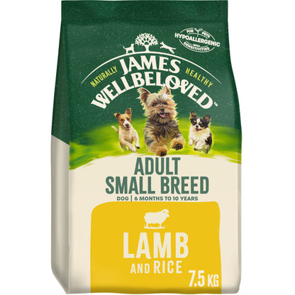 James Wellbeloved Adult Small Breed Lamb & Rice Dry Dog Food