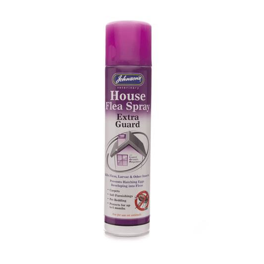 Johnsons Vet Insect Growth Regulator House Flea Spray 400ml
