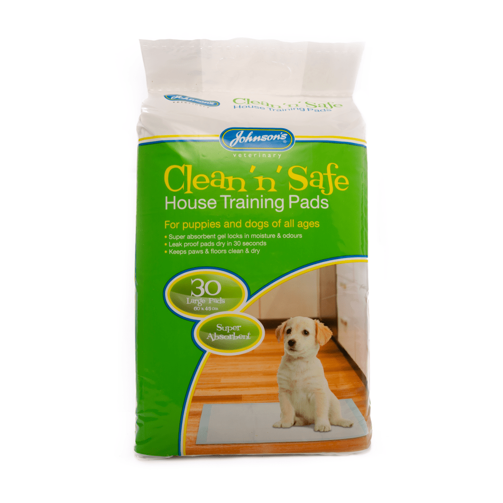Johnsons Clean Safe Safe House Training for Puppies & Dogs Pads
