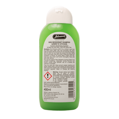Johnsons Dog Deodorant Shampoo for Dogs