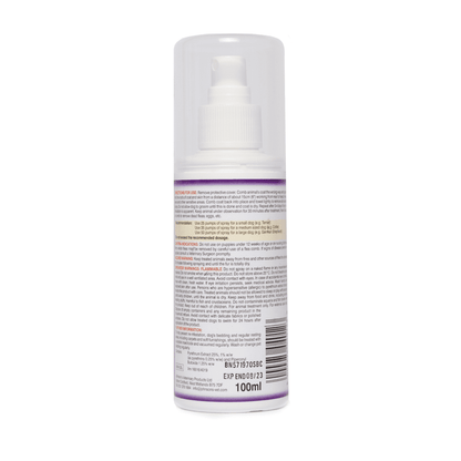 Johnsons Dog Flea Pump Spray for Dogs and Puppies 100ml