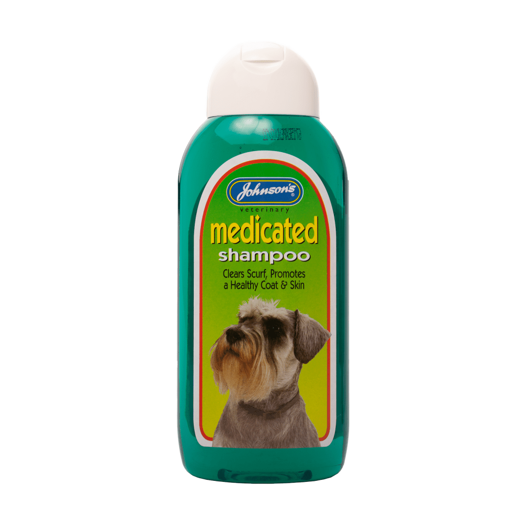 Johnsons Medicated Shampoo for Dogs