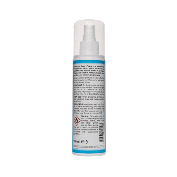 Johnsons Super Plume for All Cage Birds 150ml
