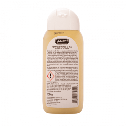Johnsons Tea Tree Shampoo for Dogs
