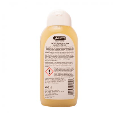 Johnsons Tea Tree Shampoo for Dogs