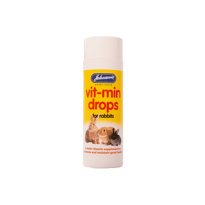 Johnsons Rabbit Vit Min Drops 100ml