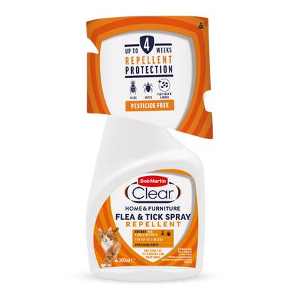 Bob Martin Clear Flea & Tick Repellent Spray 300ml