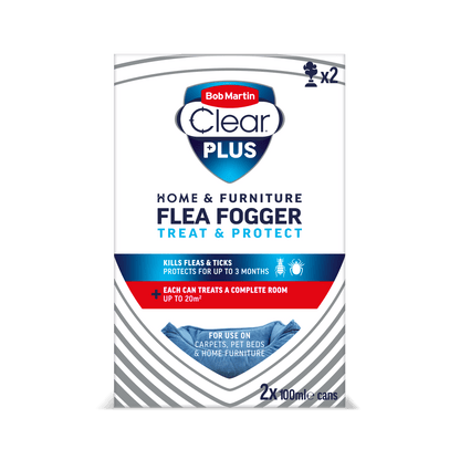 Bob Martin Clear Home Flea Fogger 2 x 100ml