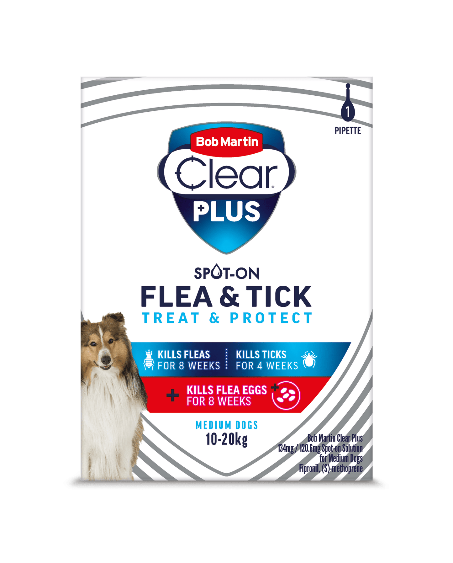 Bob Martin Clear Plus Spot-On 1 Pipette for