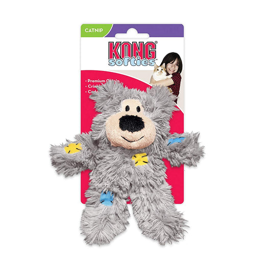 KONG Cat Patchwork Bear