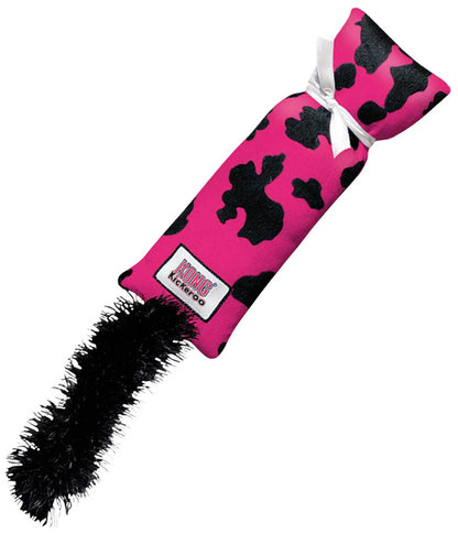 KONG Kickeroo Cat Toy Cow Pattern