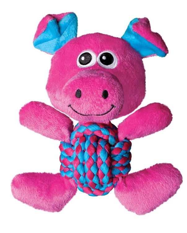 KONG Weave Knot Pig Medium