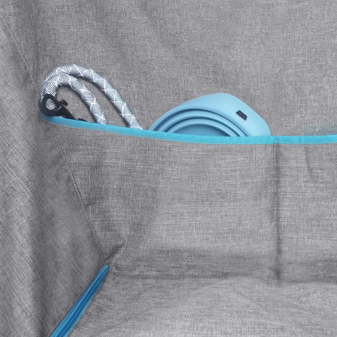 Kurgo Heather Half Dog Hammock Heather Grey