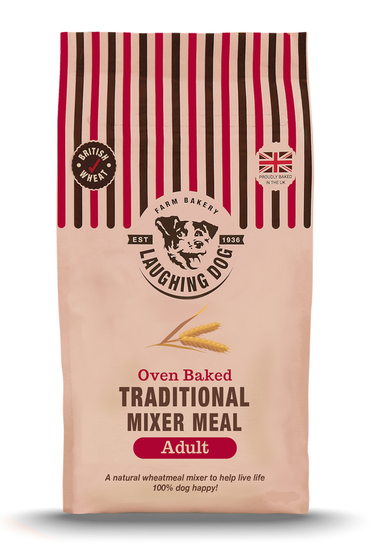 Laughing Dog Oven Baked Traditional Mixer Meal Adult Dry Dog Food