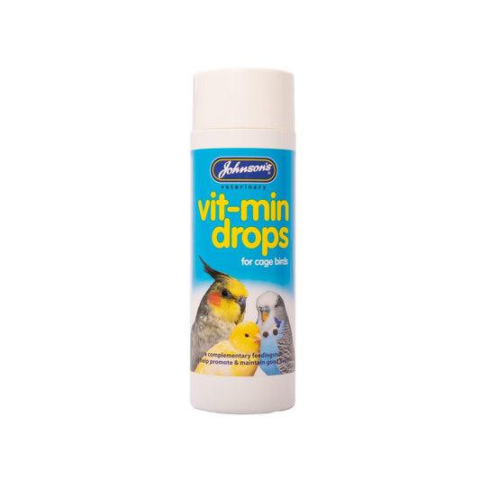 Johnsons Vit Min Drops For Cage Birds 100ml