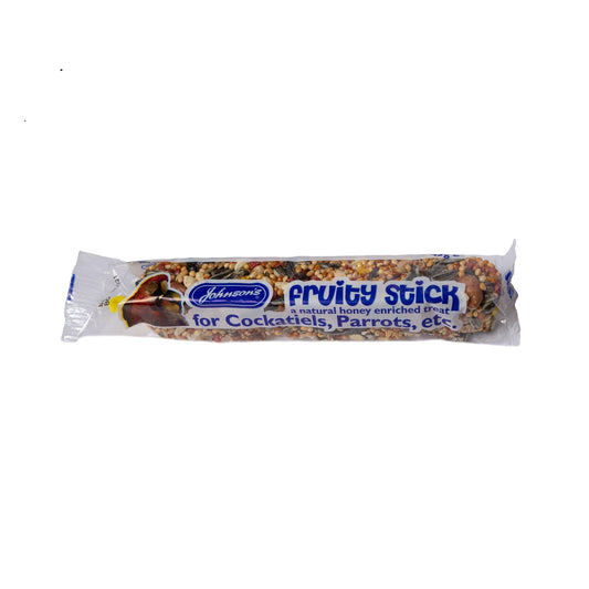 Johnsons Fruity Sticks for Cockatiels/Parrots 45g
