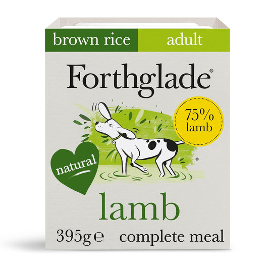 [Clearance Sale] Forthglade Complete Meal Lamb with Brown Rice & Vegetables Natural Wet Dog Food 395g