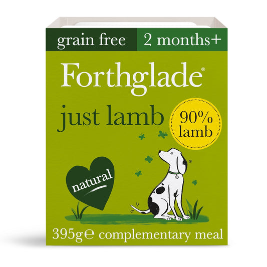 Forthglade Just Complementary Range Just Lamb Natural Wet Dog Food 395g