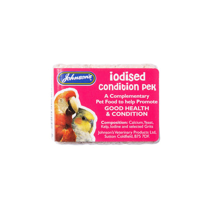 Johnsons Iodised Condition Peks for Budgies & Parrots Small