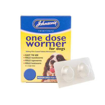 Johnsons One Dose Wormer for