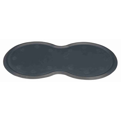Trixie Place Mat Natural Rubber 45 x 25cm Dark Grey