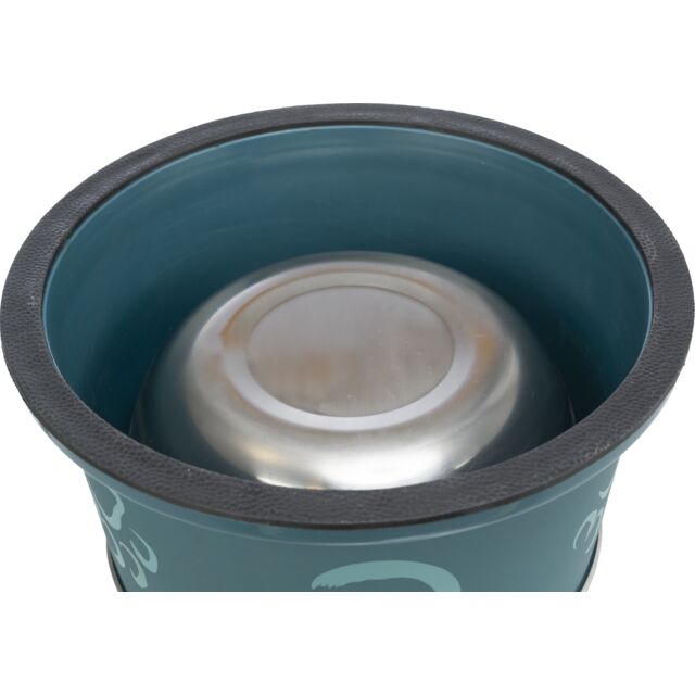 Trixie Long-Ear Bowl Stainless Steel-Plastic 0.9L / 15cm