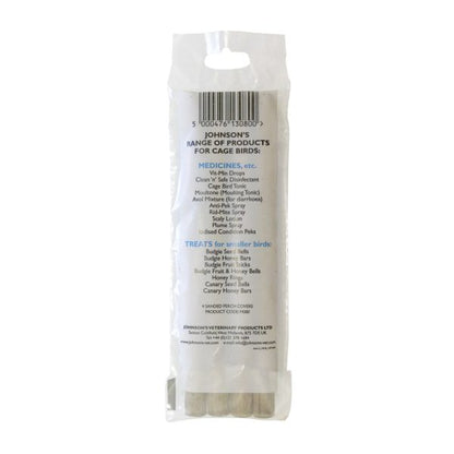 Johnsons Sanded Perch Covers for Budgies & Canaries 4 in a packet