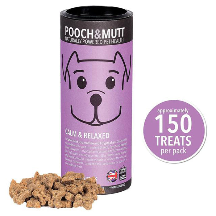 Pooch & Mutt Calm & Relaxed Dog Treats 125g