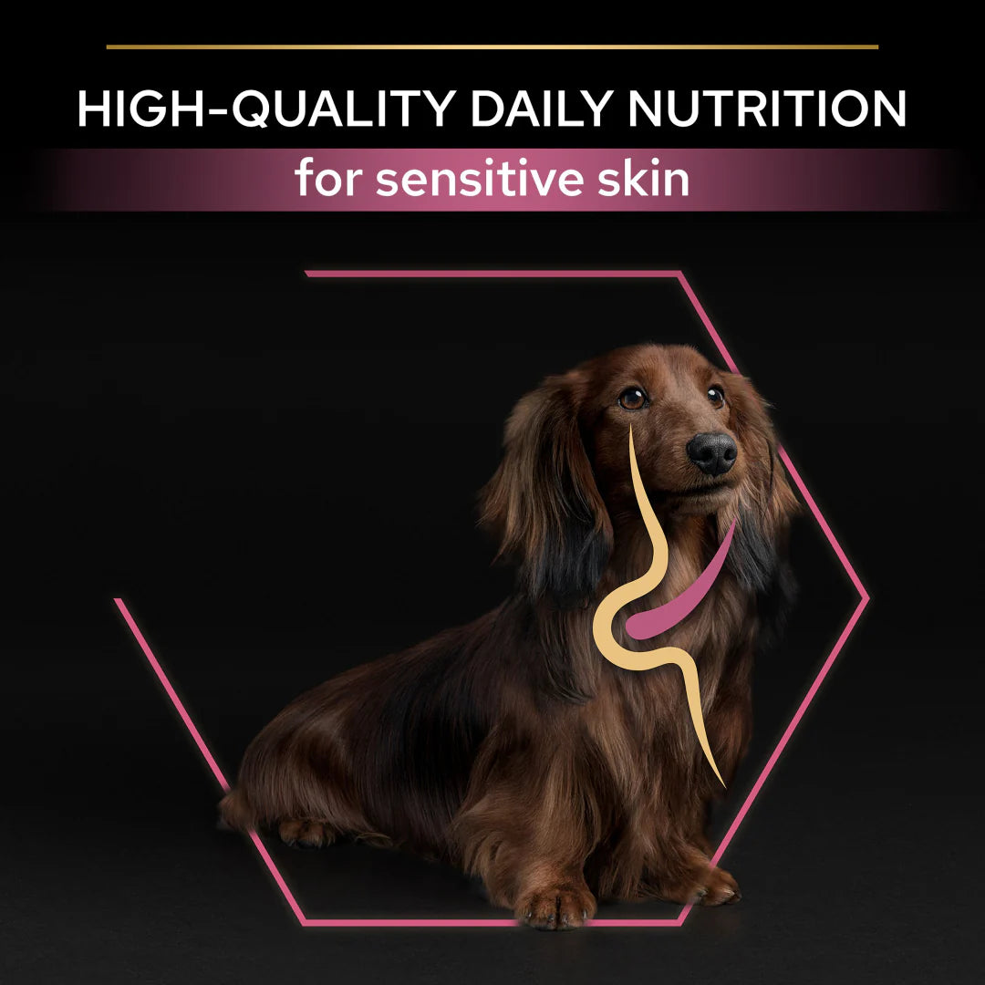 Pro Plan Adult Small and Mini Sensitive Skin Salmon Dry Dog Food 3kg