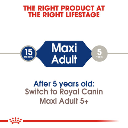 ROYAL CANIN® Maxi Adult Dry Dog Food - 4kg