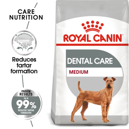 Royal Canin Adult Medium Dental Care Dry Dog Food 10kg